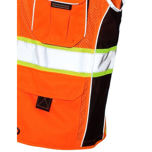 ML Kishigo® Black Series Heavy Duty Safety Vest