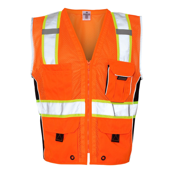 ML Kishigo® Black Series Heavy Duty Safety Vest