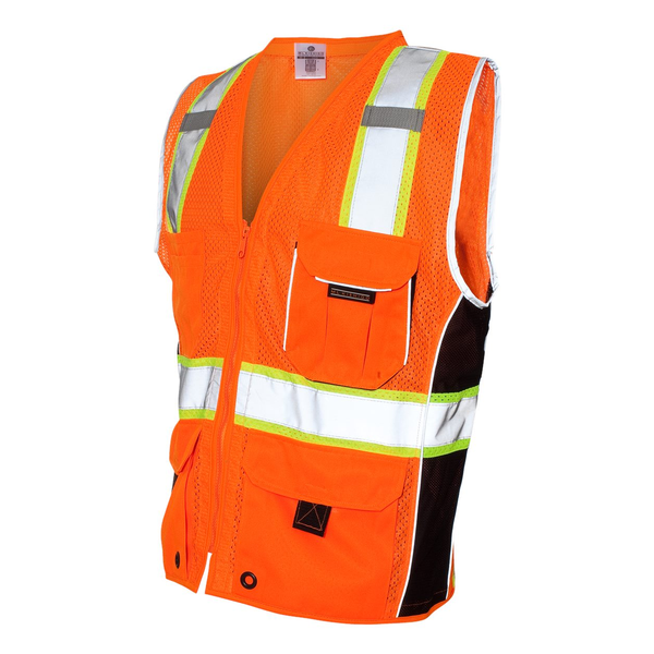 ML Kishigo® Black Series Heavy Duty Safety Vest