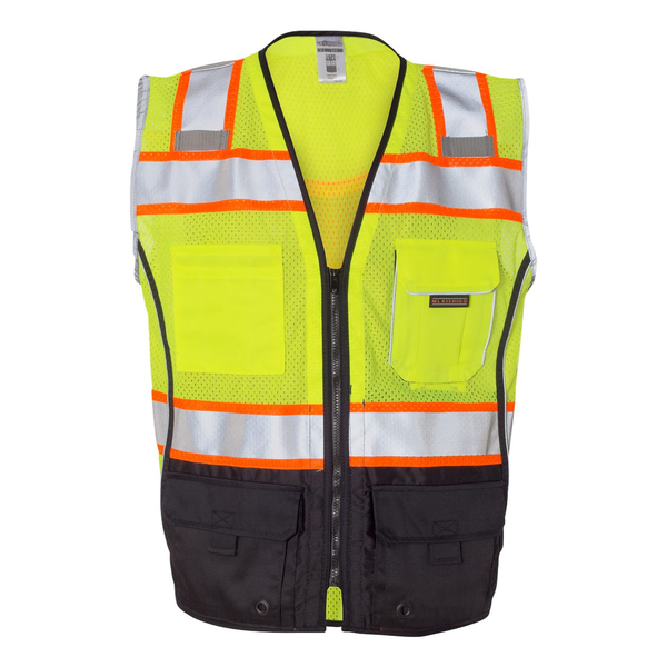 ML Kishigo® Black Series Black Bottom Safety Vest