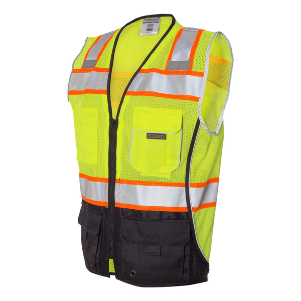 ML Kishigo® Black Series Black Bottom Safety Vest
