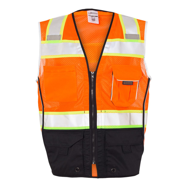 ML Kishigo® Black Series Black Bottom Safety Vest