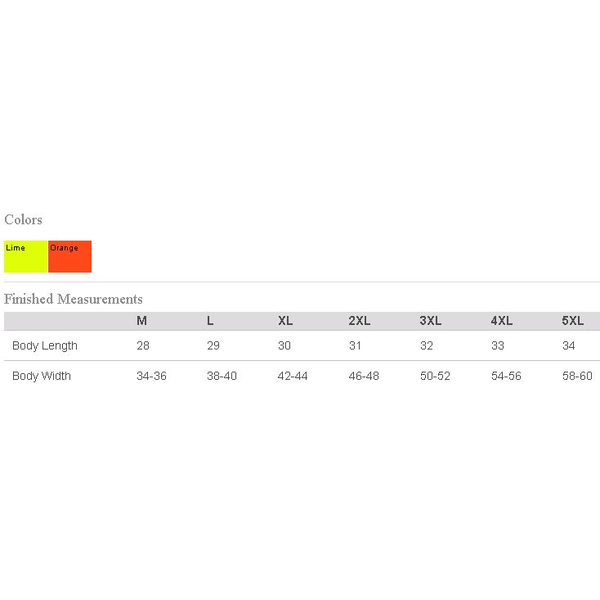 ML Kishigo® Black Series Microfiber Men's Performance Safety Tee