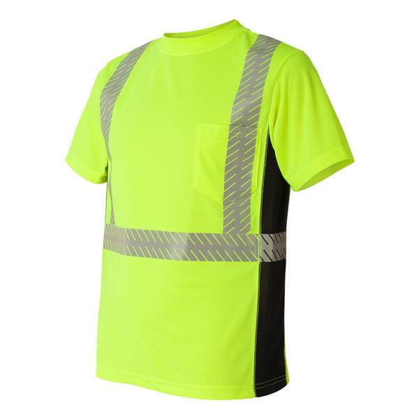 ML Kishigo® Black Series Microfiber Men's Performance Safety Tee