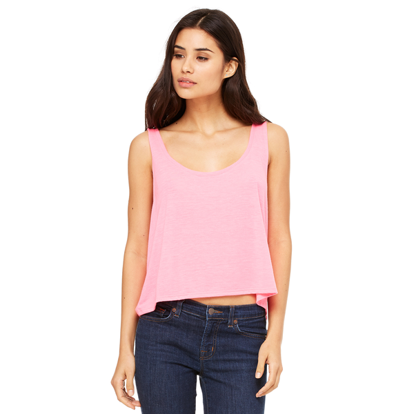 Bella + Canvas® Flowy Boxy Ladies' Neon Tank | Promotions Now