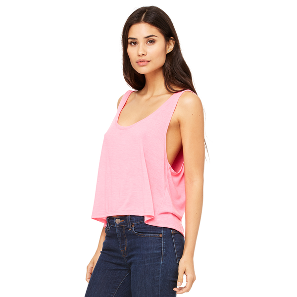 Bella + Canvas® Flowy Boxy Ladies' Neon Tank | Promotions Now