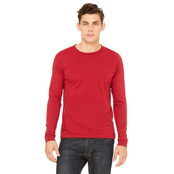 Bella + Canvas® Cotton Jersey Men's Long Sleeve Tee