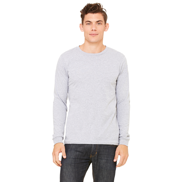 Bella + Canvas® Cotton Jersey Men's Long Sleeve Tee