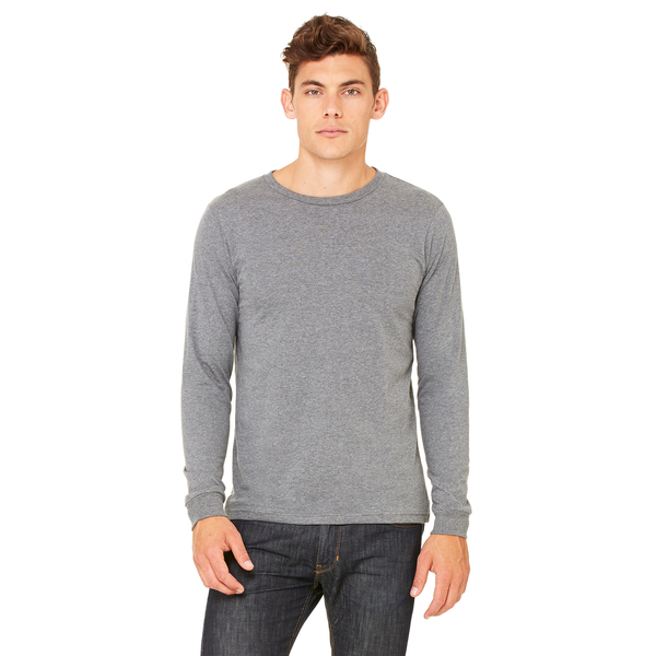 Bella + Canvas® Cotton Jersey Men's Long Sleeve Tee