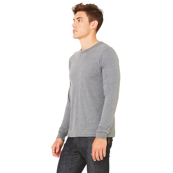 Bella + Canvas® Cotton Jersey Men's Long Sleeve Tee