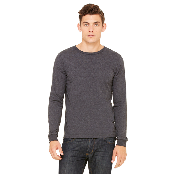 Bella + Canvas® Cotton Jersey Men's Long Sleeve Tee