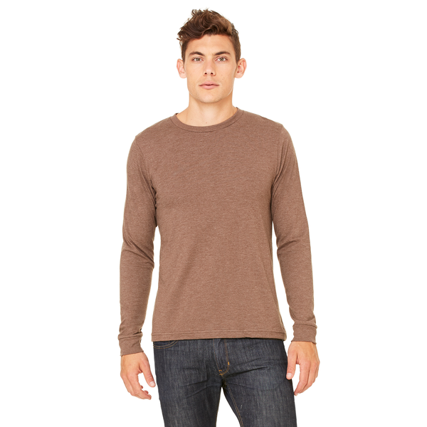Bella + Canvas® Cotton Jersey Men's Long Sleeve Tee