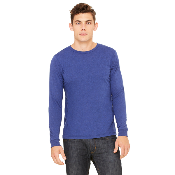 Bella + Canvas® Cotton Jersey Men's Long Sleeve Tee