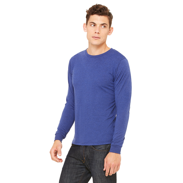 Bella + Canvas® Cotton Jersey Men's Long Sleeve Tee