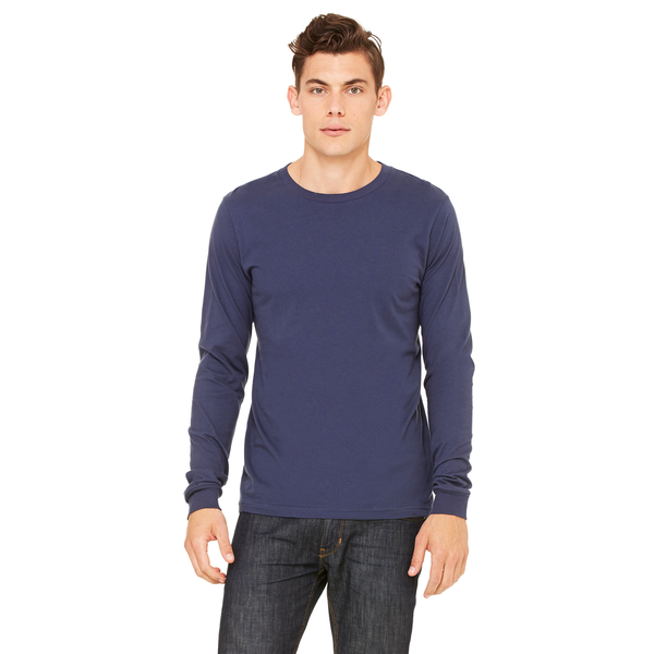 Bella + Canvas® Cotton Jersey Men's Long Sleeve Tee