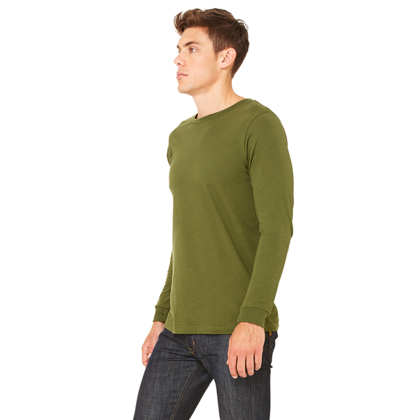 Bella + Canvas® Cotton Jersey Men's Long Sleeve Tee