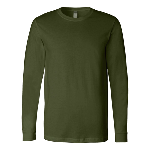 Bella + Canvas® Cotton Jersey Men's Long Sleeve Tee