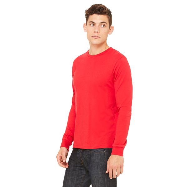 Bella + Canvas® Cotton Jersey Men's Long Sleeve Tee