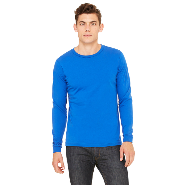 Bella + Canvas® Cotton Jersey Men's Long Sleeve Tee