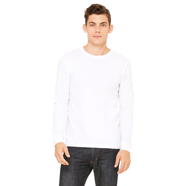 Bella + Canvas® Cotton Jersey Men's Long Sleeve Tee