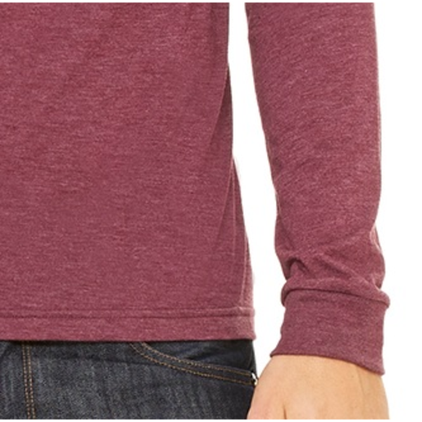 Bella + Canvas® Triblend Jersey Men's Long Sleeve Tee