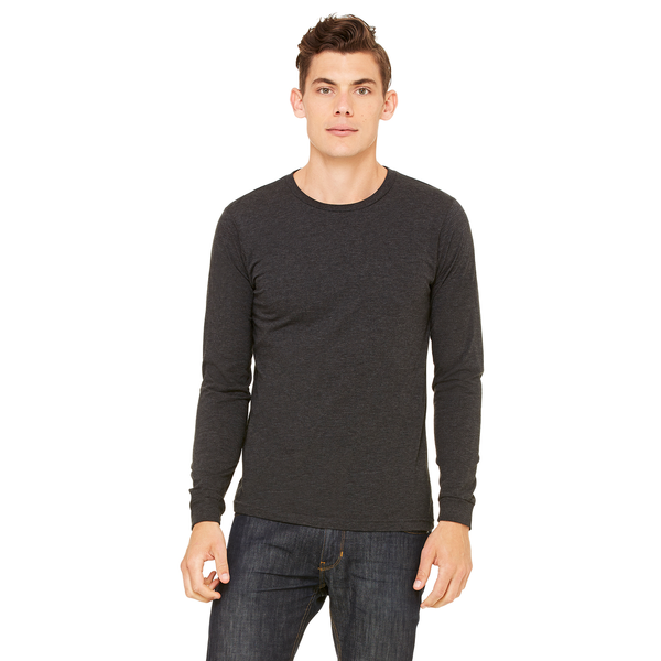 Bella + Canvas® Triblend Jersey Men's Long Sleeve Tee