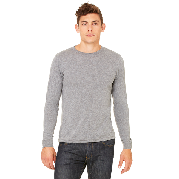 Bella + Canvas® Triblend Jersey Men's Long Sleeve Tee