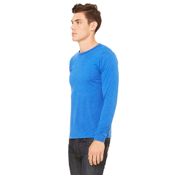Bella + Canvas® Triblend Jersey Men's Long Sleeve Tee