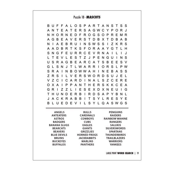 large print word search puzzle book vol 1 health