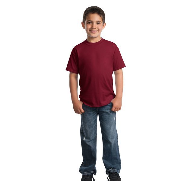 Port & Company® 50/50 Cotton/Poly Youth Tee