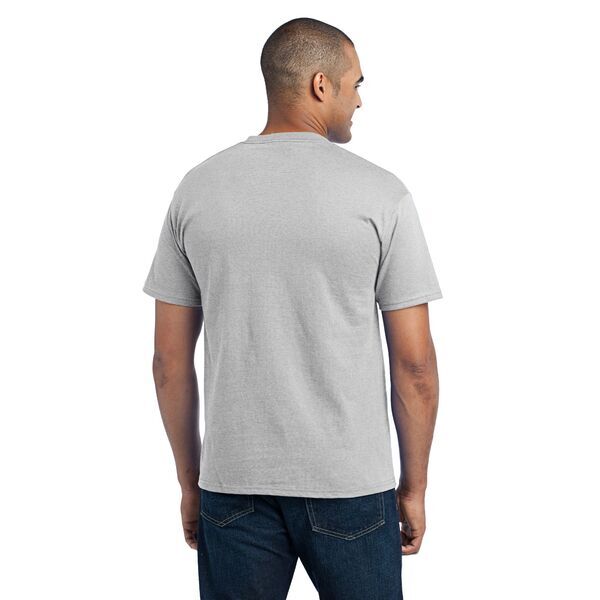 Port & Company® 50/50 Cotton/Poly Men's Pocket Tee