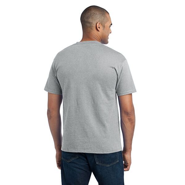 Port & Company® 50/50 Cotton/Poly Men's Pocket Tee