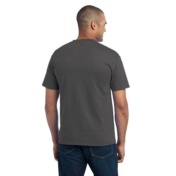 Port & Company® 50/50 Cotton/Poly Men's Pocket Tee