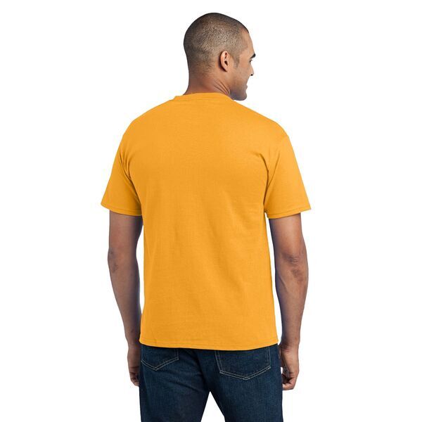 Port & Company® 50/50 Cotton/Poly Men's Pocket Tee