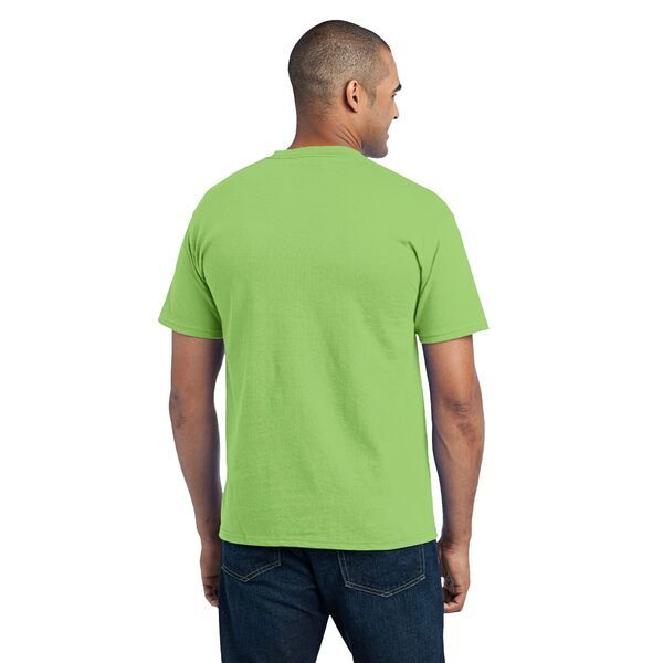 Port & Company® 50/50 Cotton/Poly Men's Pocket Tee