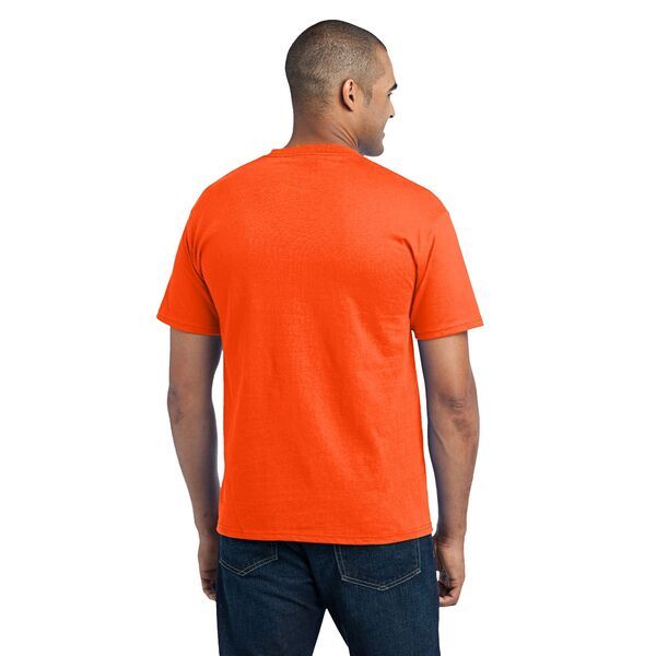 Port & Company® 50/50 Cotton/Poly Men's Pocket Tee