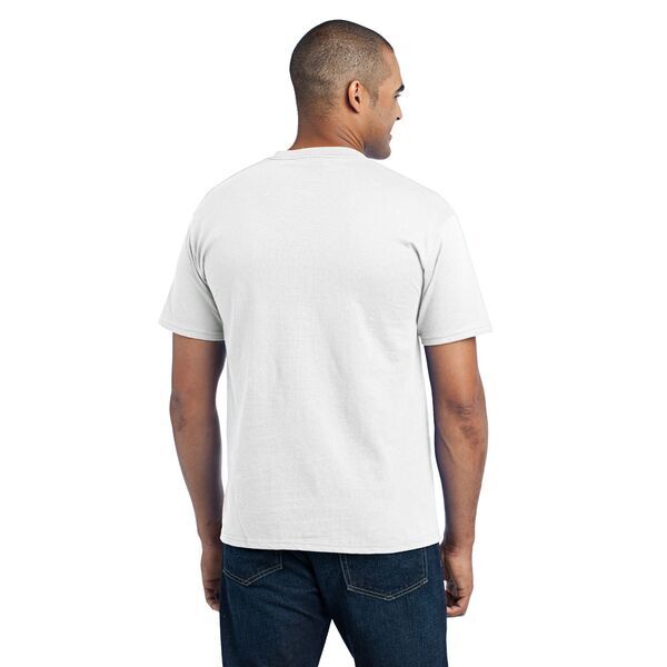 Port & Company® 50/50 Cotton/Poly Men's Pocket Tee