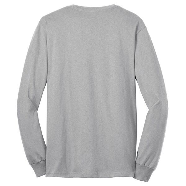 Port & Company® 50/50 Cotton/Poly Men's Long Sleeve Tee