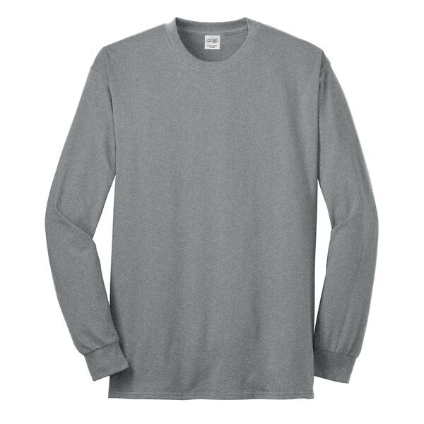Port & Company® 50/50 Cotton/Poly Men's Long Sleeve Tee