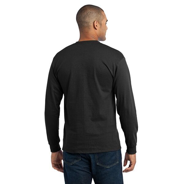 Port & Company® 50/50 Cotton/Poly Men's Long Sleeve Tee