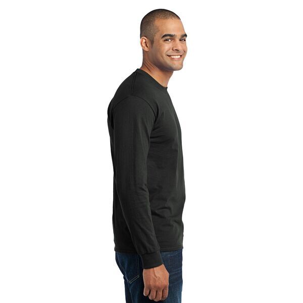Port & Company® 50/50 Cotton/Poly Men's Long Sleeve Tee