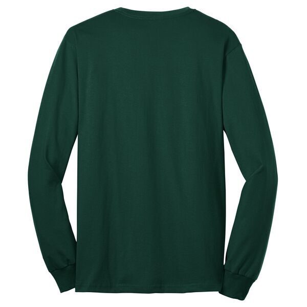 Port & Company® 50/50 Cotton/Poly Men's Long Sleeve Tee
