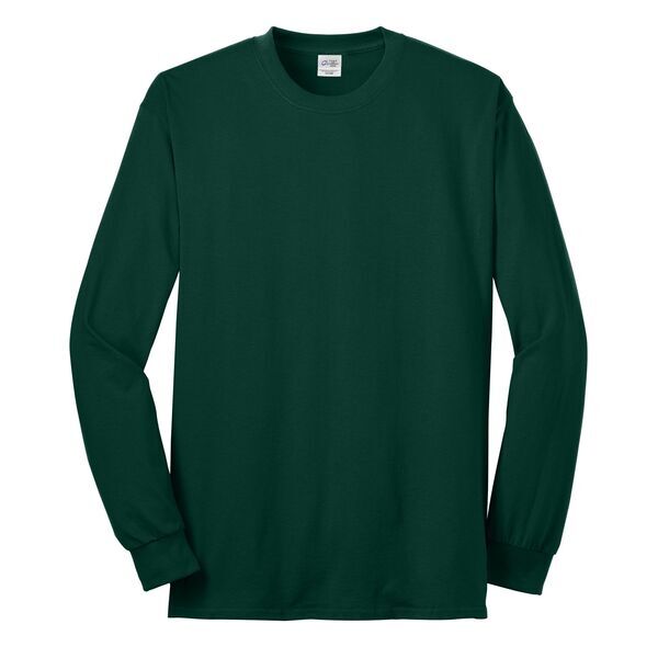 Port & Company® 50/50 Cotton/Poly Men's Long Sleeve Tee