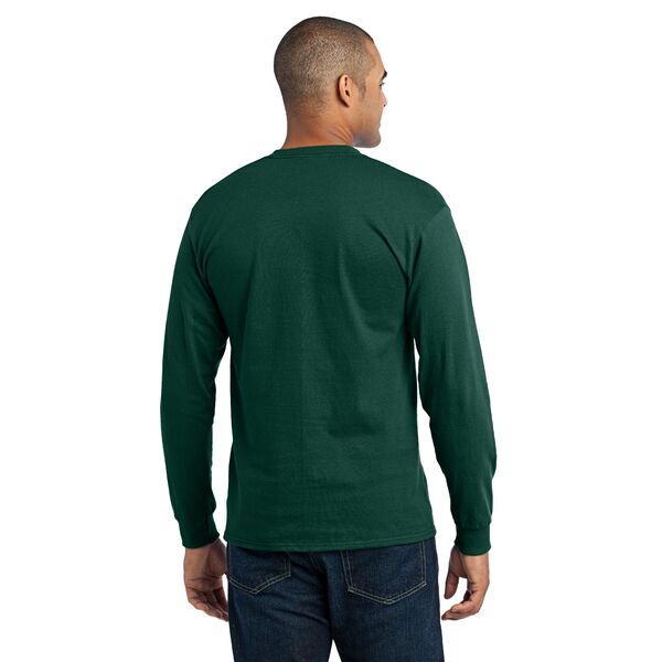 Port & Company® 50/50 Cotton/Poly Men's Long Sleeve Tee