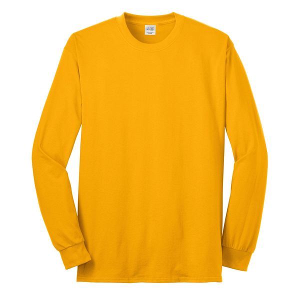 Port & Company® 50/50 Cotton/Poly Men's Long Sleeve Tee