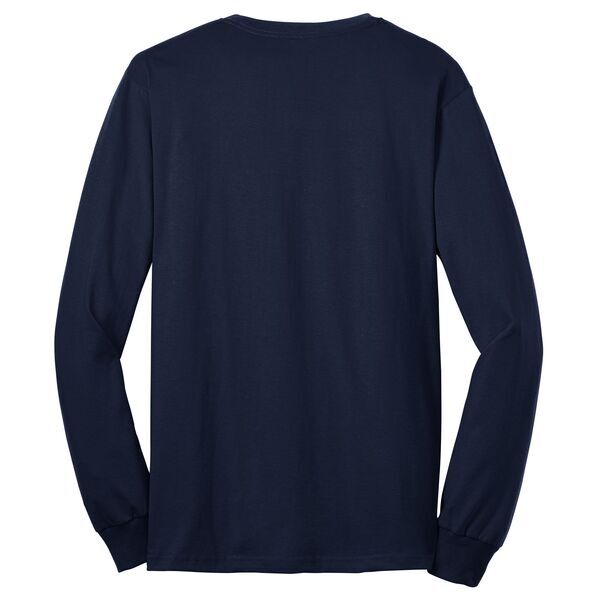Port & Company® 50/50 Cotton/Poly Men's Long Sleeve Tee