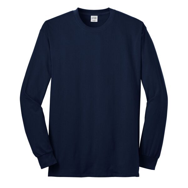 Port & Company® 50/50 Cotton/Poly Men's Long Sleeve Tee