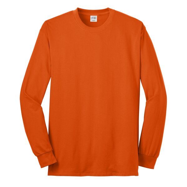 Port & Company® 50/50 Cotton/Poly Men's Long Sleeve Tee