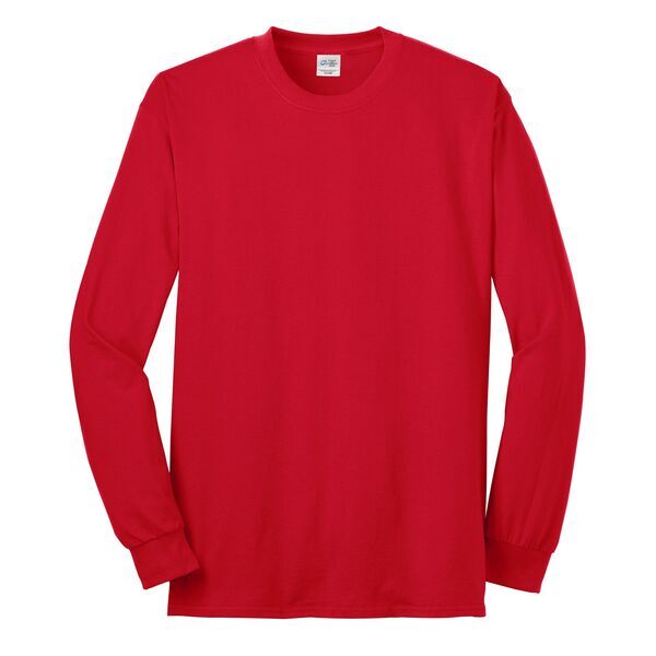Port & Company® 50/50 Cotton/Poly Men's Long Sleeve Tee