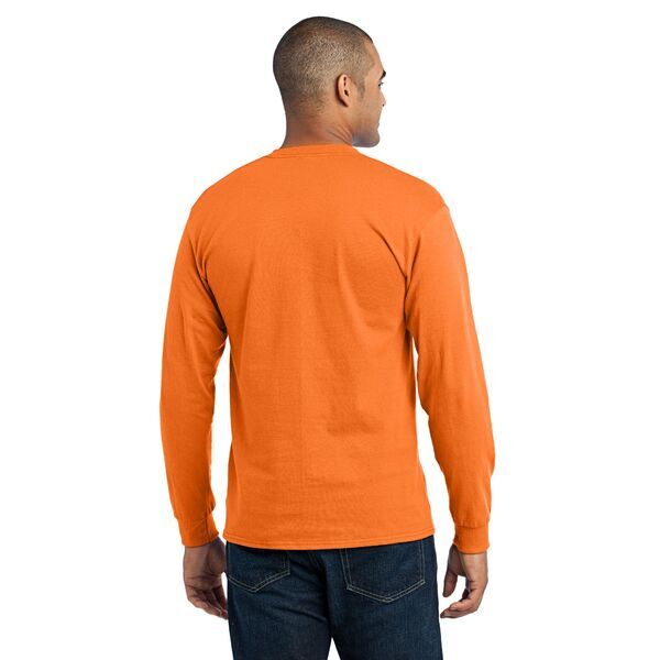 Port & Company® 50/50 Cotton/Poly Men's Long Sleeve Tee